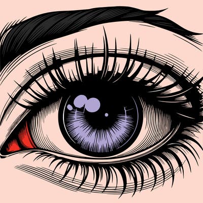 realistic eye