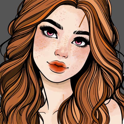 beautiful realistic girl