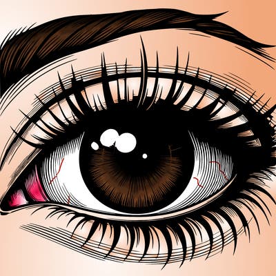 realistic eye