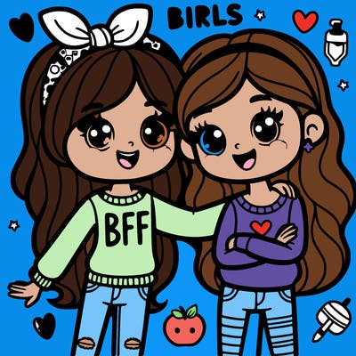 bff girls