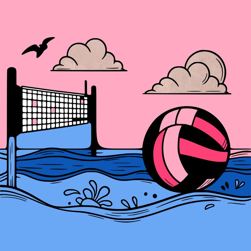 beach volleyball