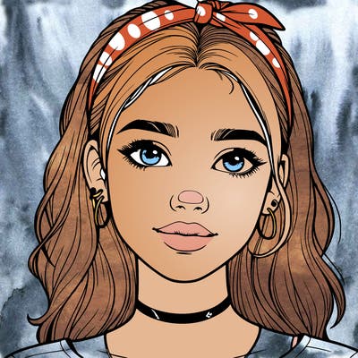 realistic teenage girl