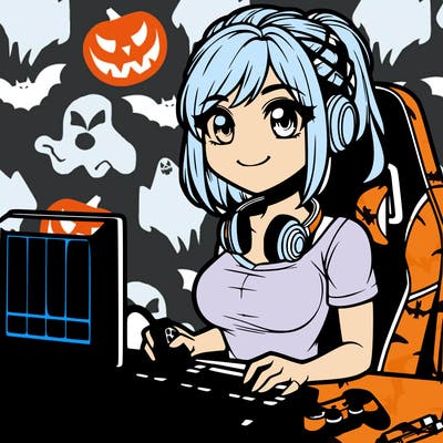 gaming girl