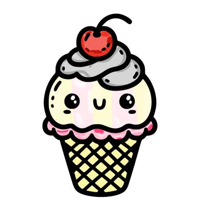 cute ice cream