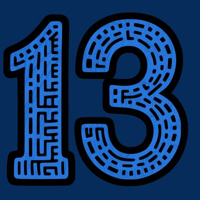 13