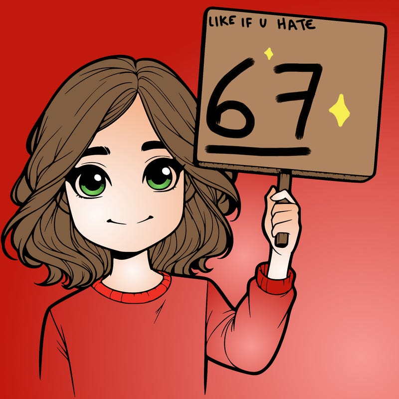 realistic girl holding up a sign