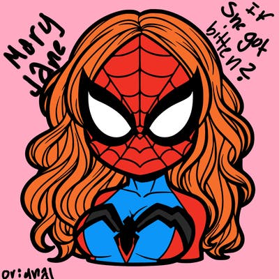 spider gwen from the marvel comics