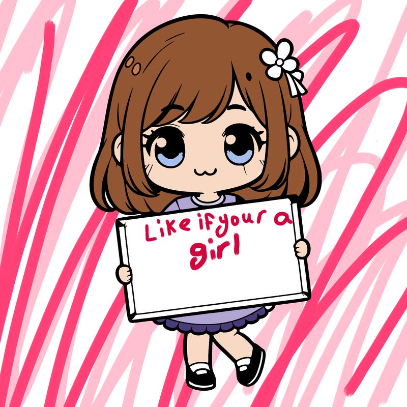 a cute girl holding a blank sign