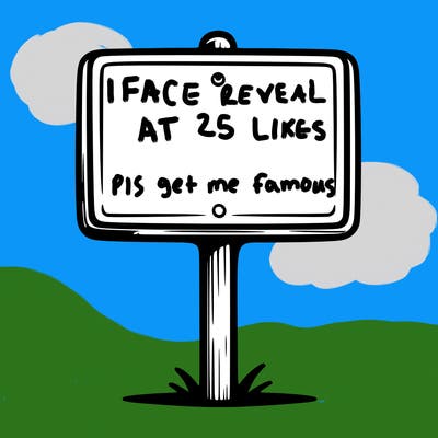 blank sign