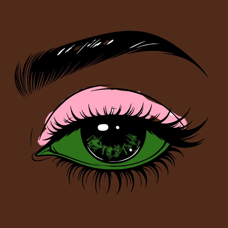 eye closed realistic