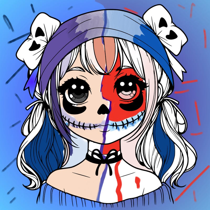 realistic girl halloween