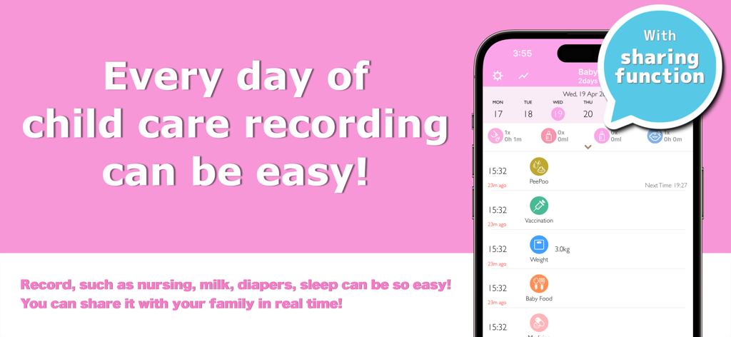 Milk Time - Timer for nursing - Medical App | MWM