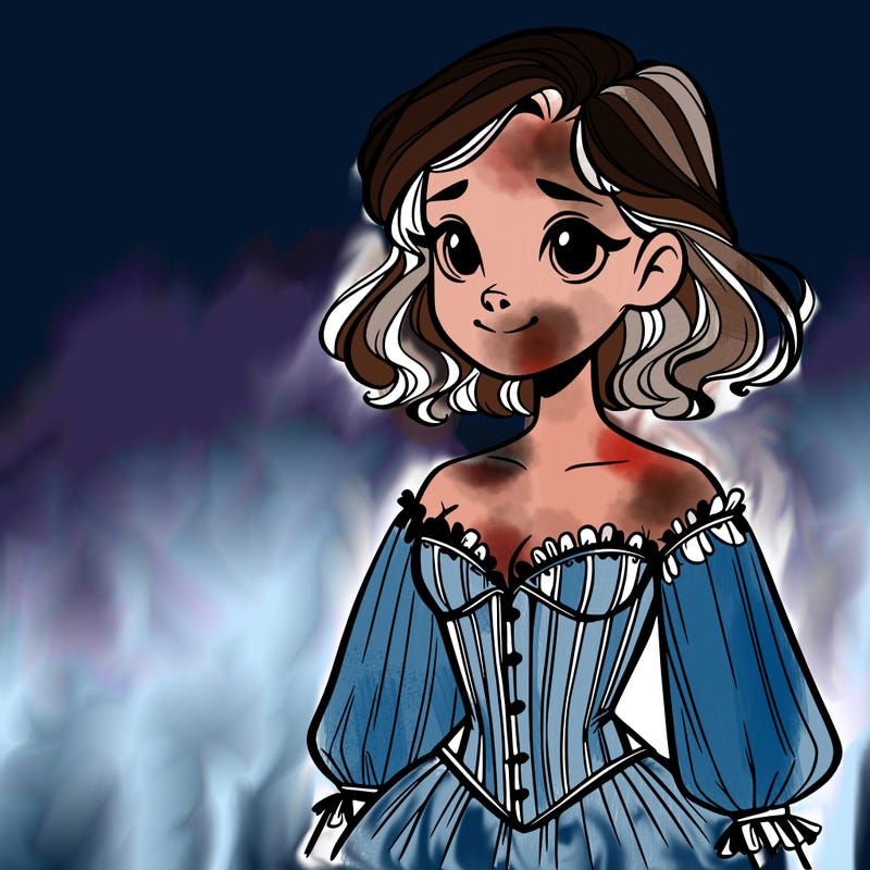 girl in corset