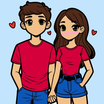 boyfriend and girlfriend