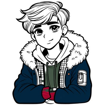 stylish teenager