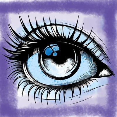 realistic eye