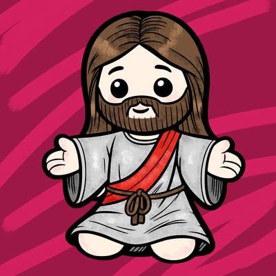 jesus plush