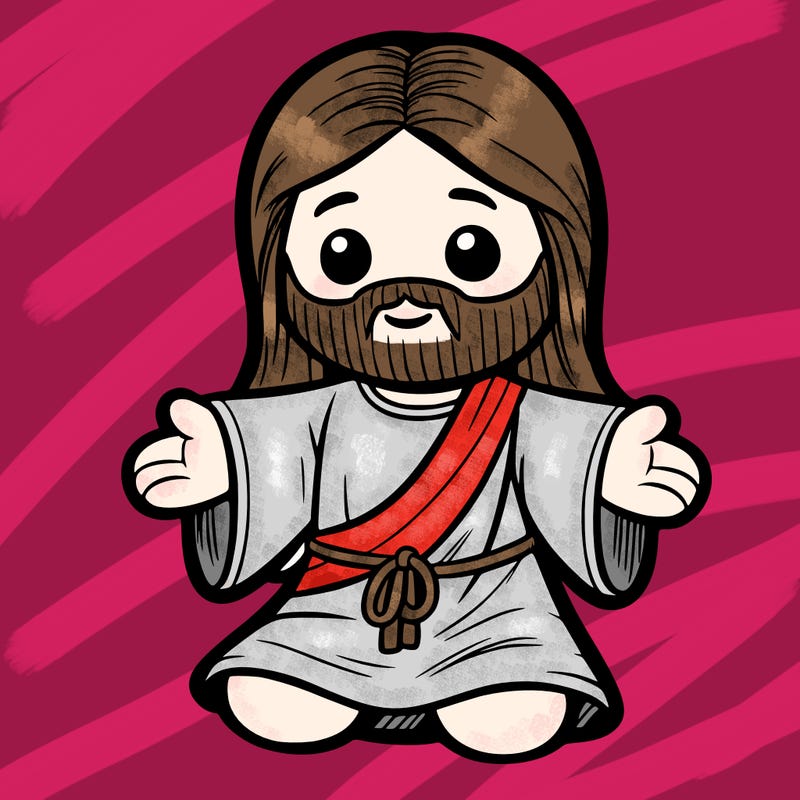 jesus plush