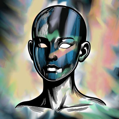 realistic human