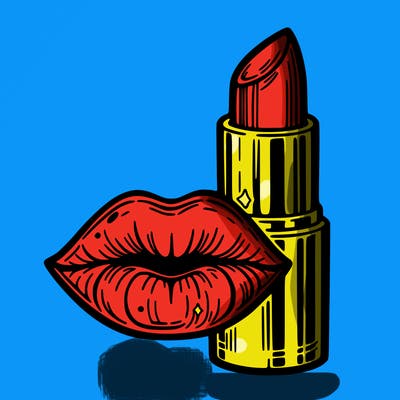 lips and lipstick
