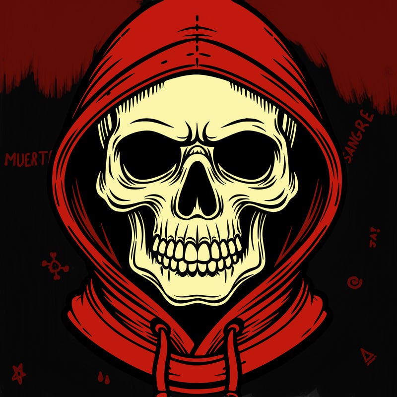 skull hoodie