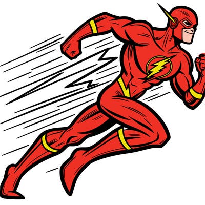 the flash