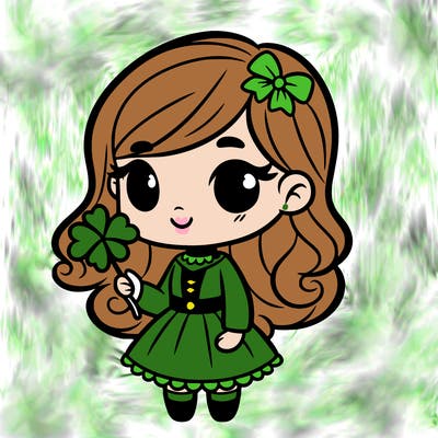 saint patrick’s day girl
