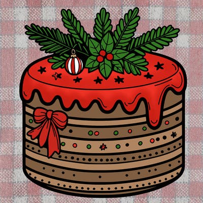 christmas cake
