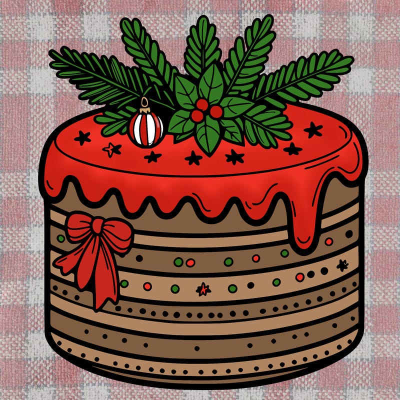 christmas cake