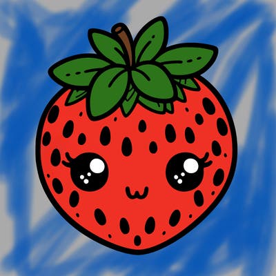 cute strawberry