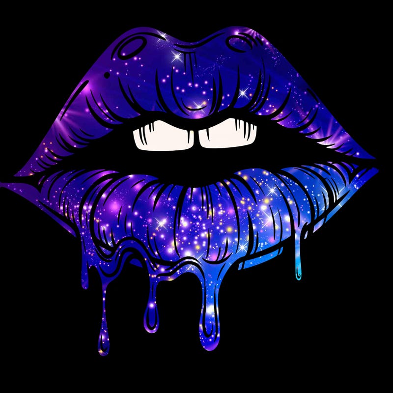 lips that look realistic and drip