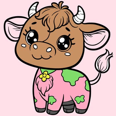 cute cow