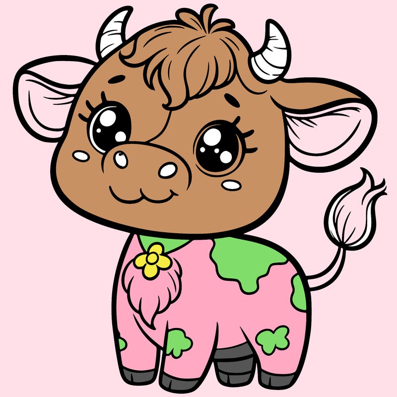 cute cow
