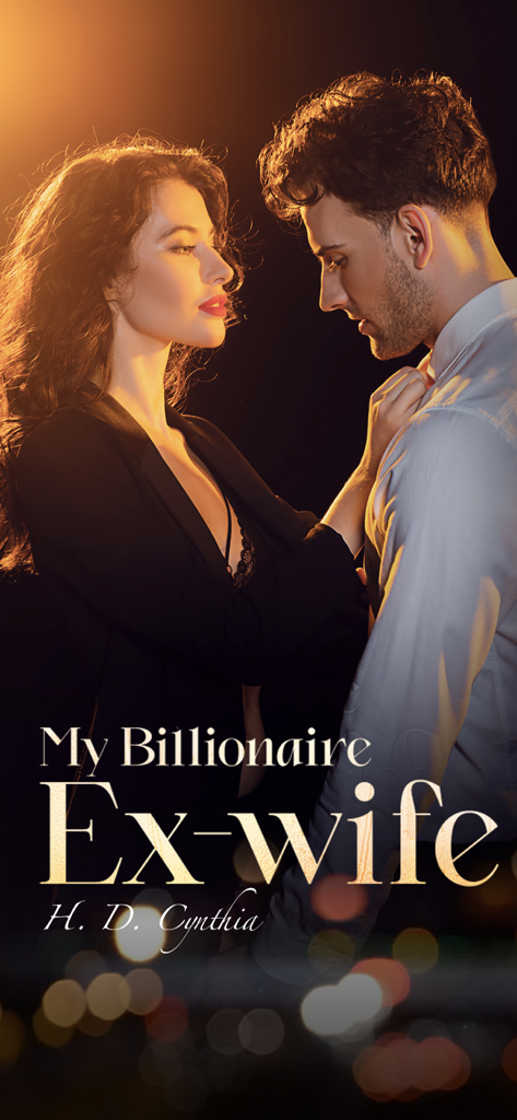 Stolybook - Where Story Shines - A romantic book cover titled My Billionaire Ex-wife featuring a couple in an intimate pose on the Stolybook app.