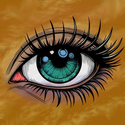 realistic eye