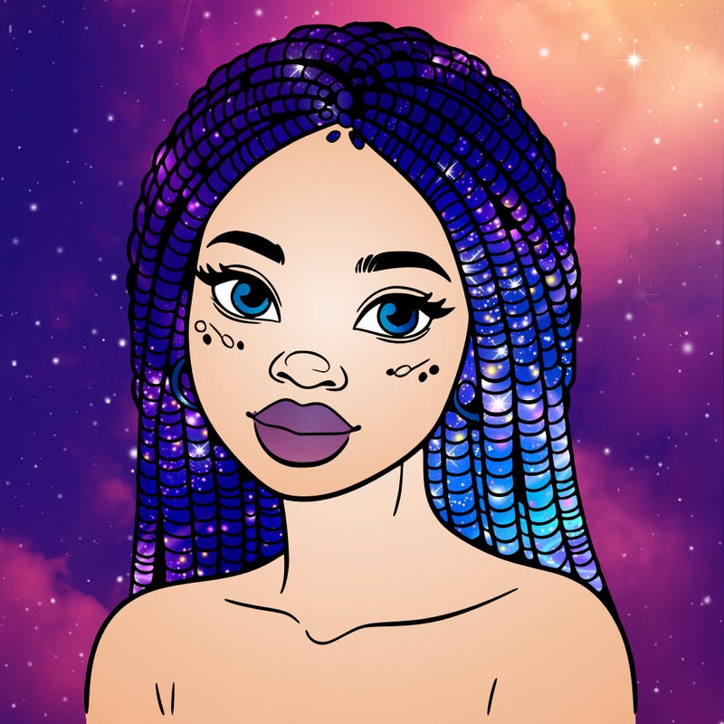 african woman with fulani braids