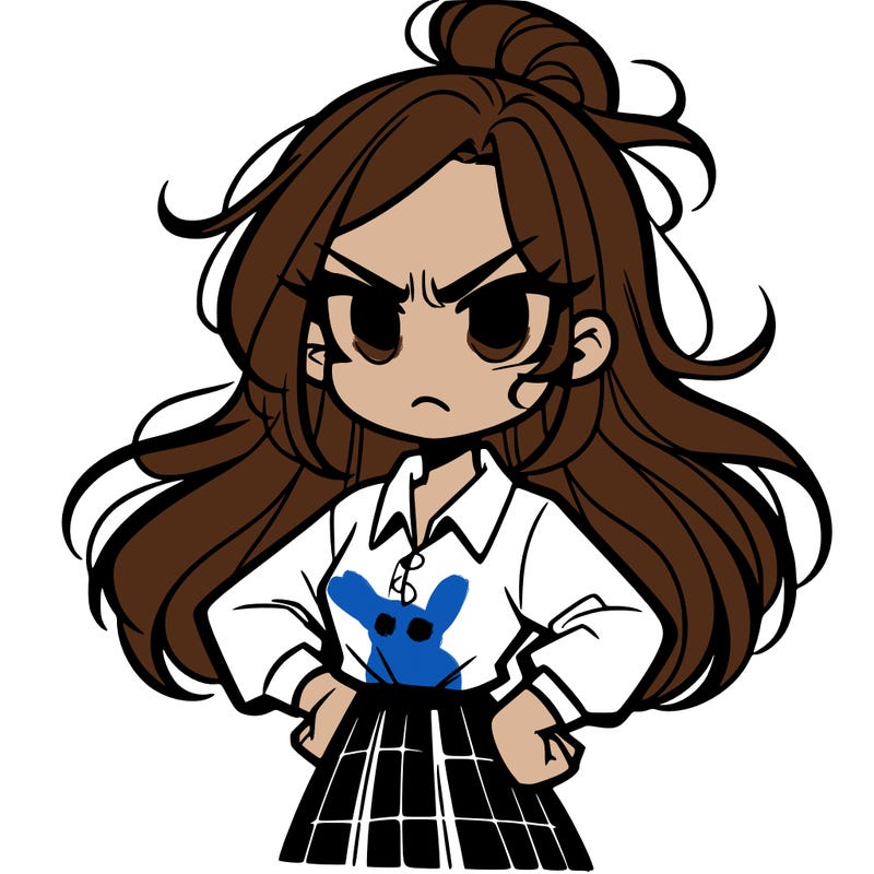 angry girl