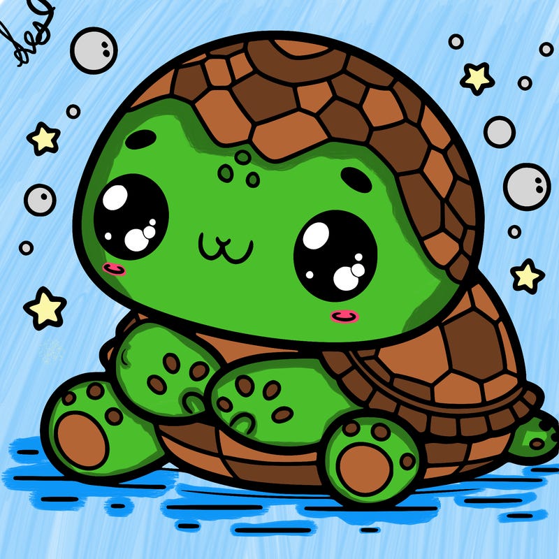cute adorable turtle