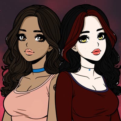 realistic twin sisters