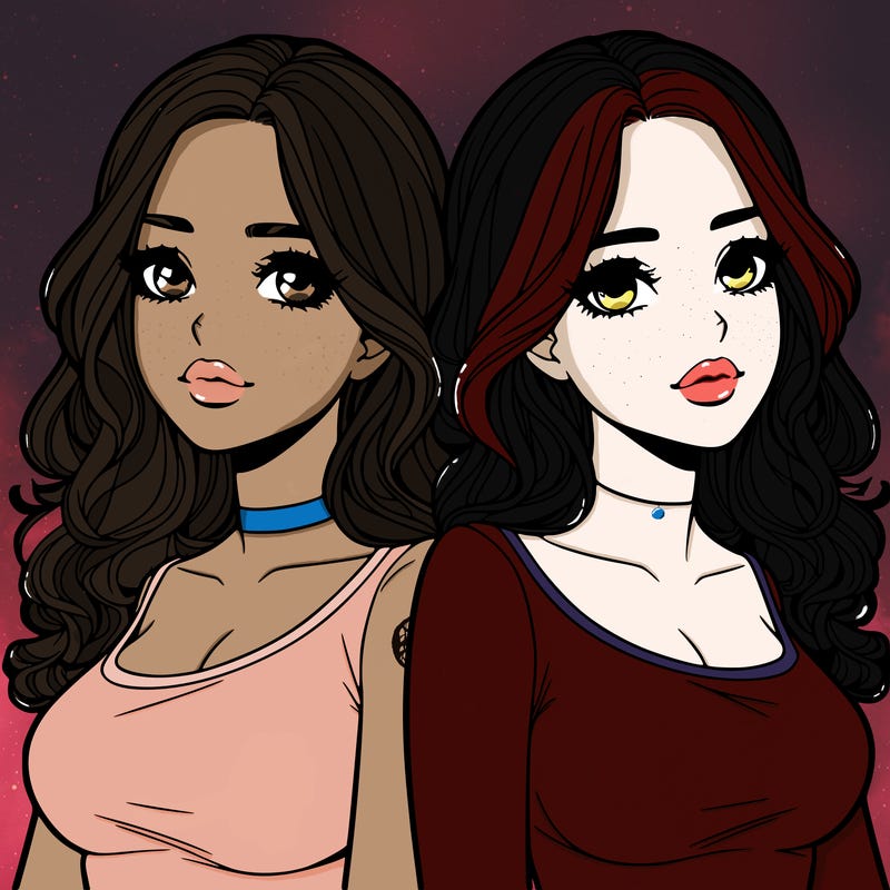 realistic twin sisters