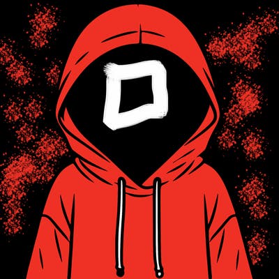 faceless girl in hoodie