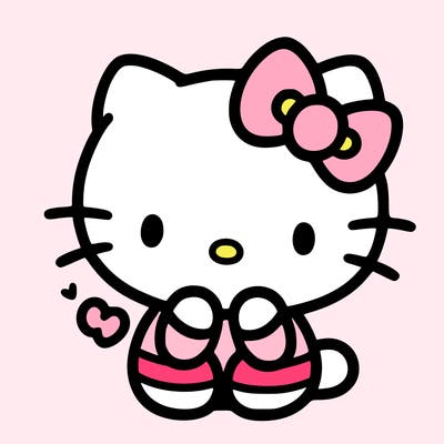 hello kitty cute pink