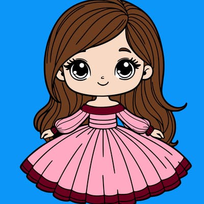 girl in dress