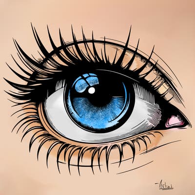 realistic eye