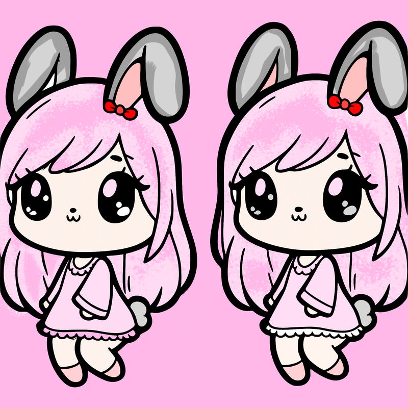 cute bunny girl