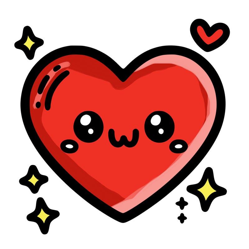 valentines heart, simple, cute