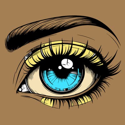 realistic eye