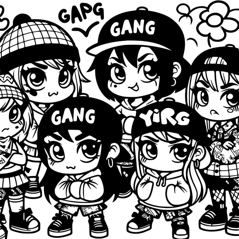 graffiti gang girls