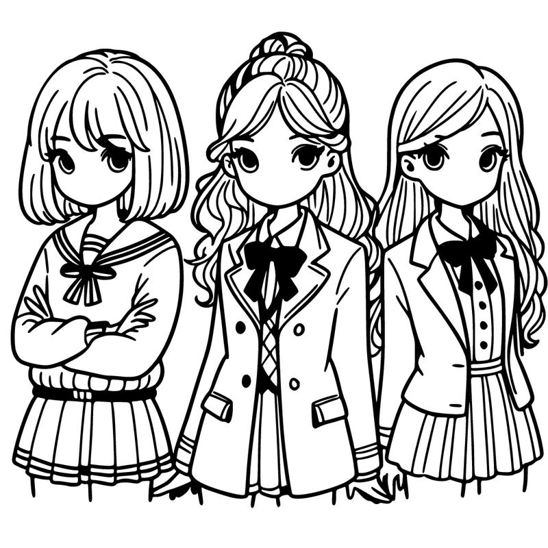 preppy girls