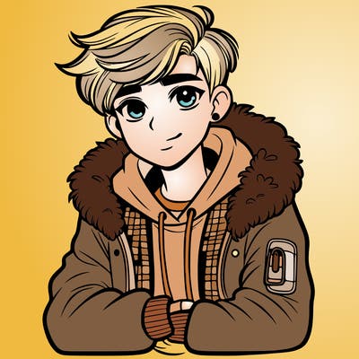 stylish teenager